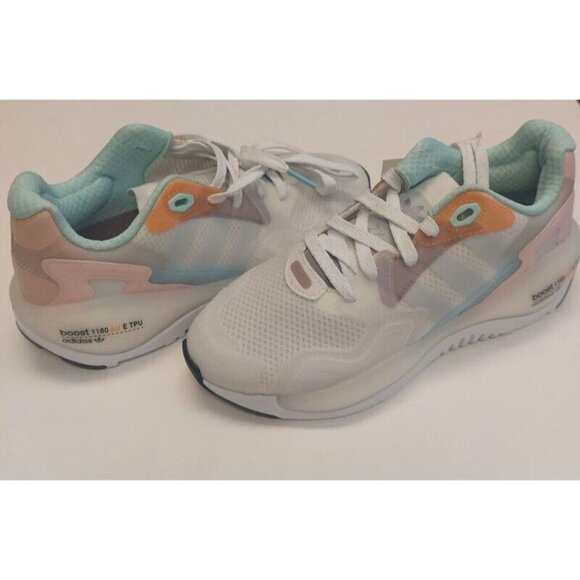 Adidas Size 6.5 ZX Alkyne W Marathon Running Shoes Sneakers FX6369 White Pastels - Picture 9 of 9